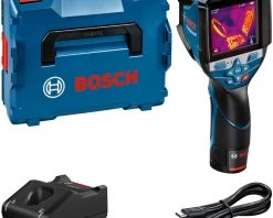 Bosch Bleu Hygromètre Et Pyromètre 0601083500 GTC 600 C Caméra Thermique Professionnelle 12V 2.0Ah Li-ion