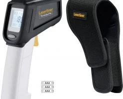 Laserliner Hygromètre Et Pyromètre 082.042A ThermoSpot Plus Dispositif De Mesure De Température Infrarouge Sans Contact Avec Laser Intégré