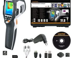 Laserliner Hygromètre Et Pyromètre 082.083A Caméra Thermique Compacte ThermoCamera Compact Plus
