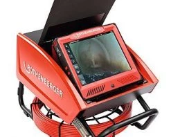 Rothenberger 1000001938 ROCAM 4 Plus Caméra D'inspection - Câble De 30 M, Tête De Caméra De 40 Mm