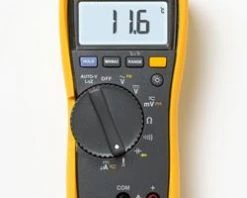 Fluke '116 EUR Multimètre Numérique HVAC Jusqu''à 600V AC/DC - µA - Température'