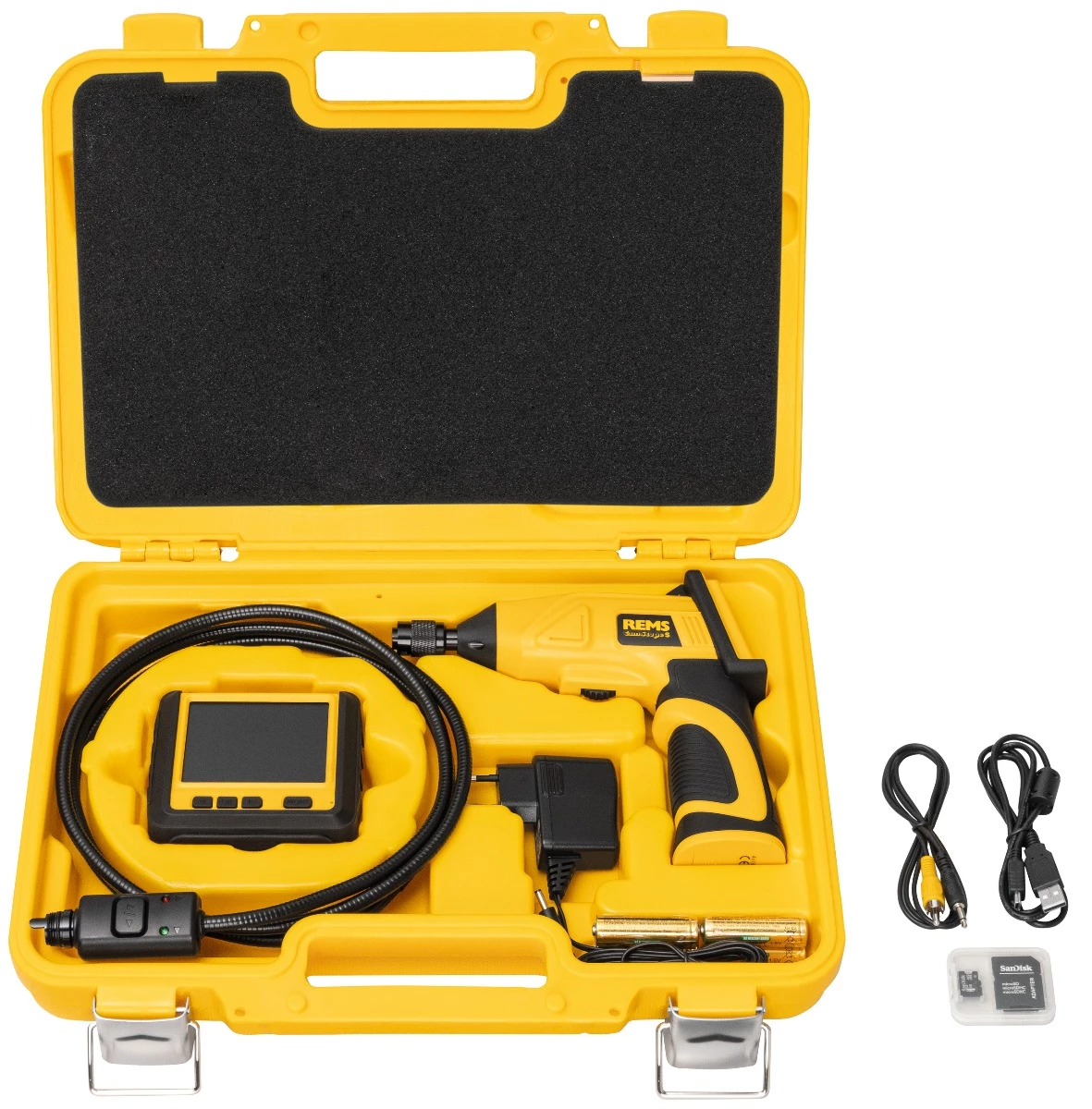 Rems Caméra D'inspection 175135 R220 CamScope S Set Color 9-2 Caméra Endoscope 180°/90° Avec Transmission Du Signal Sans Fil 4 Rems Caméra D'inspection 175135 R220 CamScope S Set Color 9-2 Caméra Endoscope 180°/90° Avec Transmission Du Signal Sans Fil – Image 2