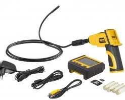 Rems Caméra D'inspection 175135 R220 CamScope S Set Color 9-2 Caméra Endoscope 180°/90° Avec Transmission Du Signal Sans Fil