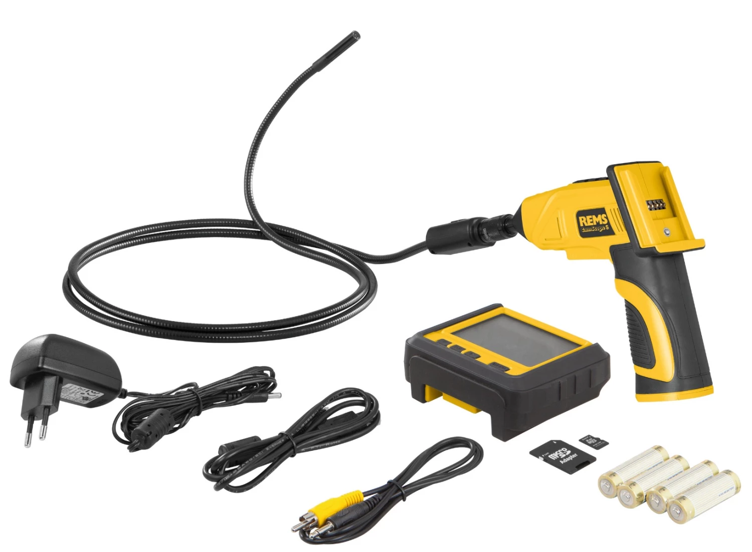 Rems Caméra D'inspection 175135 R220 CamScope S Set Color 9-2 Caméra Endoscope 180°/90° Avec Transmission Du Signal Sans Fil 3 Rems Caméra D'inspection 175135 R220 CamScope S Set Color 9-2 Caméra Endoscope 180°/90° Avec Transmission Du Signal Sans Fil