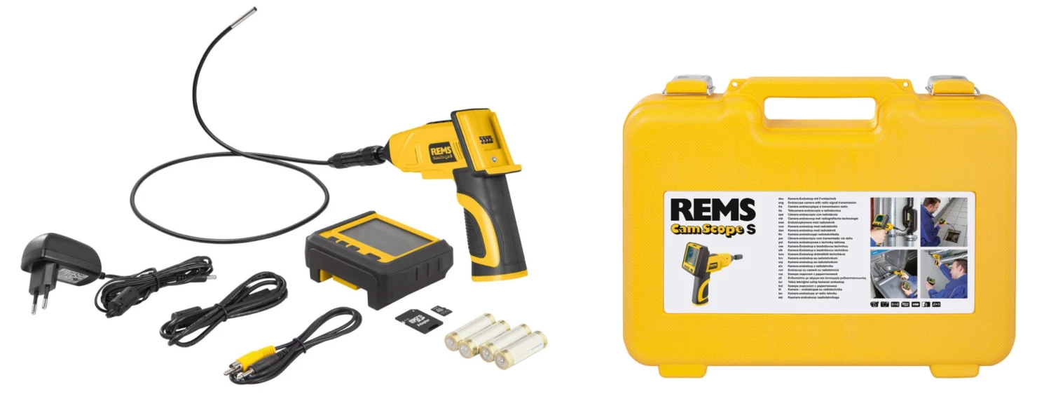 Rems Caméra D'inspection 175138 R220 CamScope S Set 5.2-1 Caméra Endoscope Avec Transmission Du Signal Sans Fil 4 Rems Caméra D'inspection 175138 R220 CamScope S Set 5.2-1 Caméra Endoscope Avec Transmission Du Signal Sans Fil – Image 2