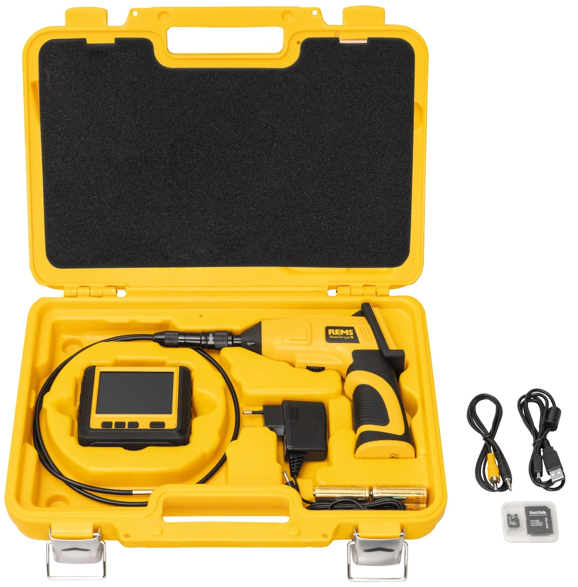 Rems Caméra D'inspection 175138 R220 CamScope S Set 5.2-1 Caméra Endoscope Avec Transmission Du Signal Sans Fil 3 Rems Caméra D'inspection 175138 R220 CamScope S Set 5.2-1 Caméra Endoscope Avec Transmission Du Signal Sans Fil