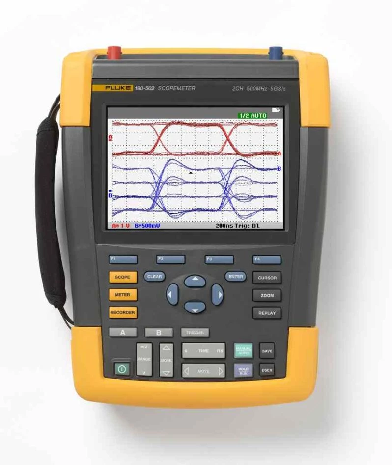 Fluke 190-502/EU Multimètre Couleur 2 Canaux 500Mhz 4 Fluke 190-502/EU Multimètre Couleur 2 Canaux 500Mhz – Image 2