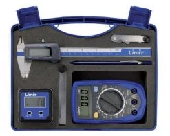 Limit Autres Appareils De Mesure 230590101 Set De Mesure De 6 Pièces Dans Une Mallette En PVC