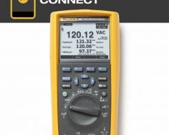 Fluke 289/EUR Multimètre Numérique RMS Avec Enregistrement Des Données Et Douilleture Des Tendances