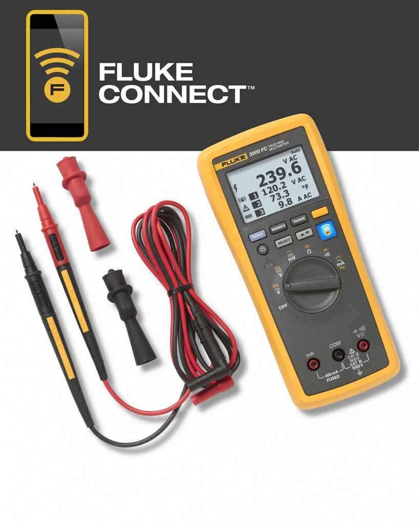 Fluke 3000FC Multimètre Numérique Sans Fil 3 Fluke 3000FC Multimètre Numérique Sans Fil