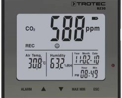 Trotec Autres Appareils De Mesure 3510205015 BZ30 Enregistreur De La Qualité De L'air Au CO2 -D’appareils de mesure Soldes 3510205015 bz30 enregistreur de la qualite de l air au co2 4