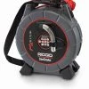 Ridgid Caméra D'inspection 35218 Bobine MicroReel L100C Avec Câble De Connexion Pour Micro Localisateur Et Compteur CA-300 / CA-330 / CA-350
