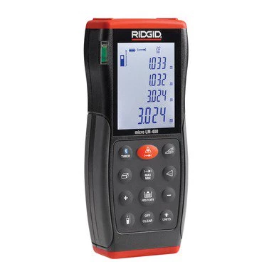 Ridgid 36813 Modèle LM-400 Télémètre Laser Micro Avancé 4 Ridgid 36813 Modèle LM-400 Télémètre Laser Micro Avancé – Image 2