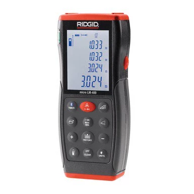Ridgid 36813 Modèle LM-400 Télémètre Laser Micro Avancé 5 Ridgid 36813 Modèle LM-400 Télémètre Laser Micro Avancé – Image 3