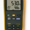 Fluke Hygromètre Et Pyromètre 53-2 B Thermomètre Numérique 50 Hz Avec Entrée à 1 Canal -D’appareils de mesure Soldes 53 2 b thermometre numerique 50 hz avec entree a 1 canal