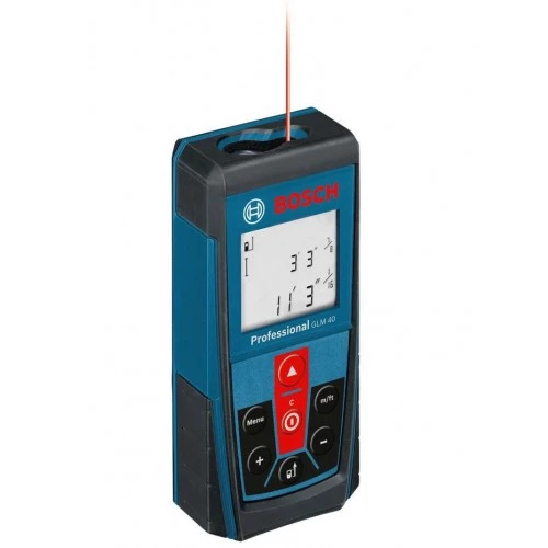 Bosch Bleu 'Bosch GLM 40 Télémètre Laser Jusqu''à 40 M 0601072900' 3 Bosch Bleu 'Bosch GLM 40 Télémètre Laser Jusqu''à 40 M 0601072900'