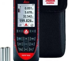 Leica Télémètre Disto D510 Lasermètre Pour Extérieur Et Intérieur, Avec Une Portée De 200m, Caméra Et Bluetooth® 4.0 792290