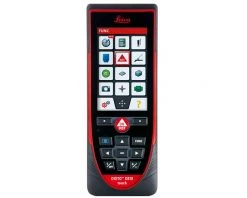 Leica Télémètre Disto D810 Lasermètre Pour Extérieur Et Intérieur, Avec Caméra, Bluetooth® 4.0. Et écran Tactile 792297