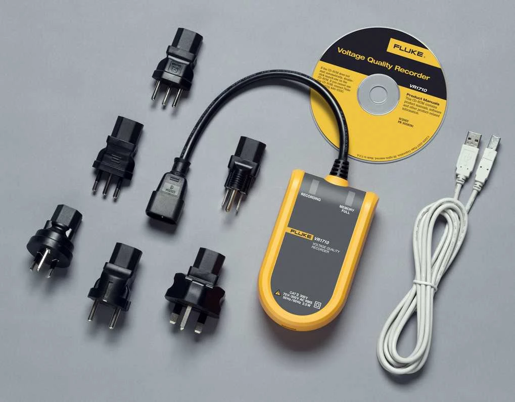 Fluke Autres Appareils De Mesure Enregistreur De Qualité De Tension VR1710 4 Fluke Autres Appareils De Mesure Enregistreur De Qualité De Tension VR1710 – Image 2