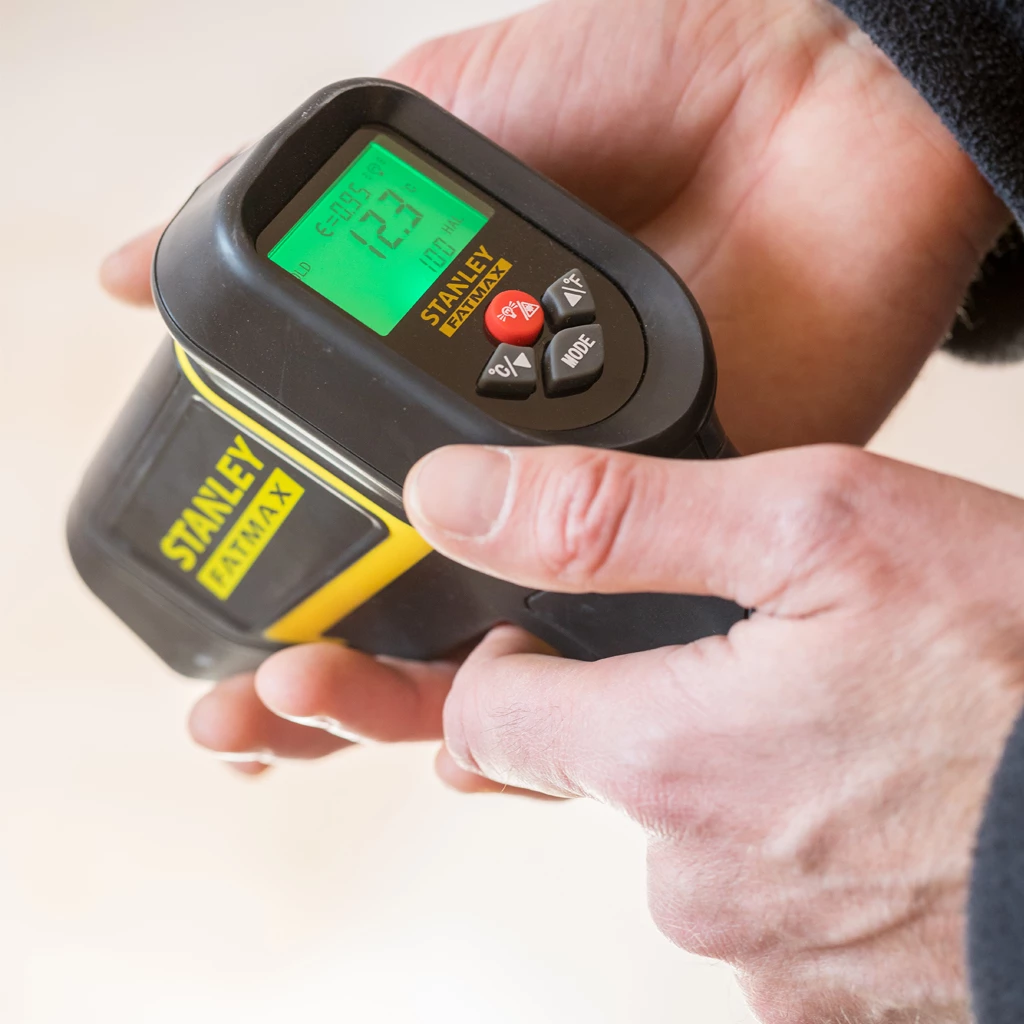 Stanley Hygromètre Et Pyromètre FMHT0-77422 Thermomètre IR FatMax 7 Stanley Hygromètre Et Pyromètre FMHT0-77422 Thermomètre IR FatMax – Image 5