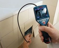 Bosch Bleu GIC 120 C Caméra D'inspection Professionnelle à Batterie 12V Sans Batteries Et Chargeur En L-Boxx 0601241208 -D’appareils de mesure Soldes gic 120 c camera d inspection professionnelle a batterie 12v sans batteries et chargeur en l boxx 0601241208 2