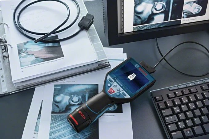 Bosch Bleu GIC 120 C Caméra D'inspection Professionnelle à Piles 12V Sans Piles Ni Chargeur 0601241200 3 Bosch Bleu GIC 120 C Caméra D'inspection Professionnelle à Piles 12V Sans Piles Ni Chargeur 0601241200