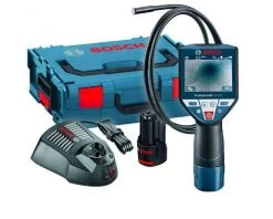 Bosch Bleu Caméra D'inspection 'GIC 120 C Caméra D''inspection Professionnelle Sur Batterie 10,8V 1,5Ah Li-Ion En L-Boxx 0601241201' -D’appareils de mesure Soldes gic 120 c camera d inspection professionnelle sur batterie 10 8v 1 5ah li ion en l boxx 0601241201 1 3