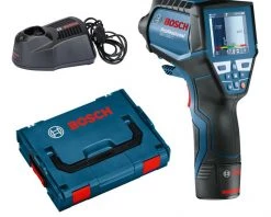 Bosch Bleu Hygromètre Et Pyromètre Thermodétecteur Professionnel GIS 1000 C 10,8V 1,5Ah Li-ion 0601083301
